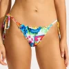 Seafolly Ciao Bella Brazilian Tie Side Bikini Pant - White New