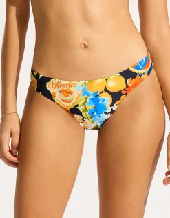 Seafolly Ciao Bella Hipster Bikini Pant - True Navy Best