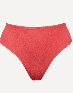 Watercult Coastal Daydream High Rise Bikini Pant - Coral Sunset Best