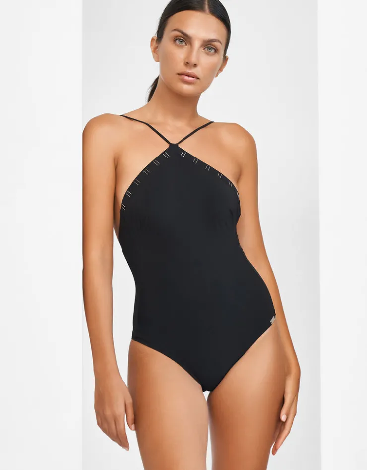 Maryan Mehlhorn Code Swimsuit - Black Discount