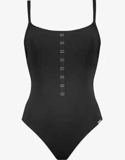 Maryan Mehlhorn Code Tank Swimsuit - Black Sale