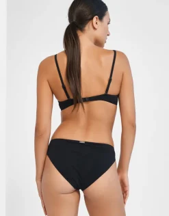 Maryan Mehlhorn Code Underwired Bikini Top - Black Hot