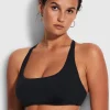Seafolly Collective DD Scoop Neck Halter Bikini Top - Black Discount