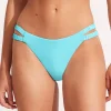 Seafolly Collective Gathered Tab Bikini Pant - Aquamarine Discount