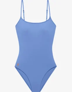 Polo Ralph Lauren Color Shop Kennedy Swimsuit - Periwinkle New