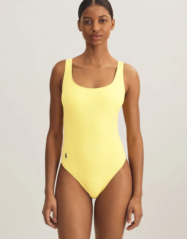 Polo Ralph Lauren Color Shop Martinique Swimsuit - Yellow Fashion