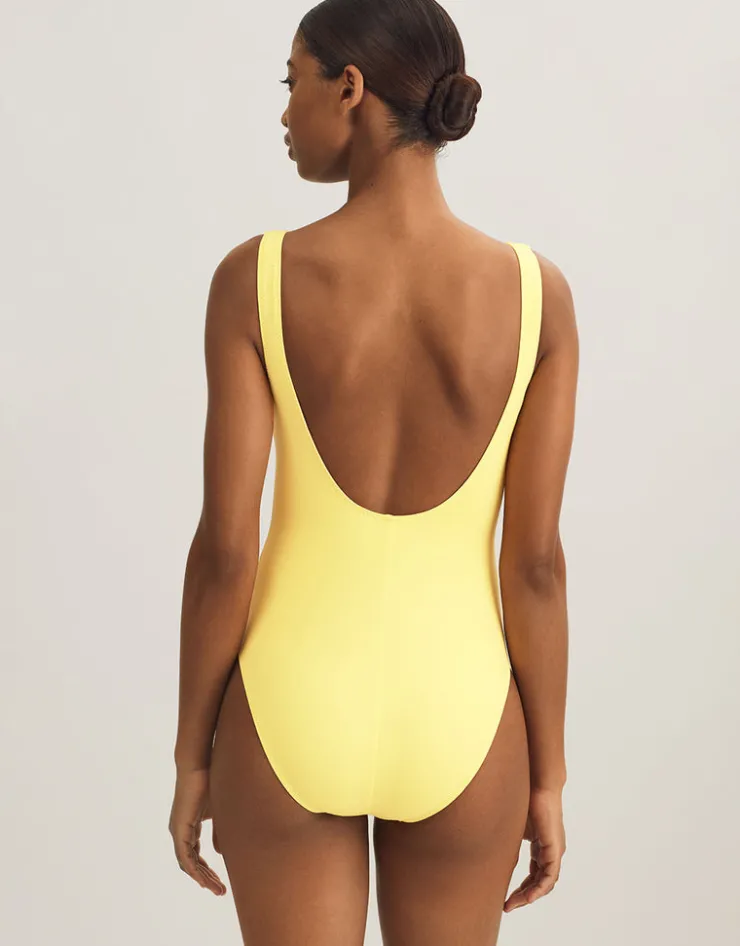 Polo Ralph Lauren Color Shop Martinique Swimsuit - Yellow Fashion