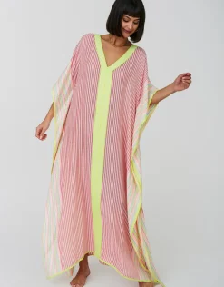 Pitusa Contrast Stripe Thobe Fashion