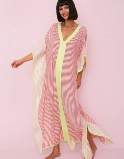 Pitusa Contrast Stripe Thobe Fashion