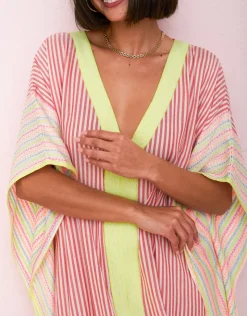 Pitusa Contrast Stripe Thobe Fashion