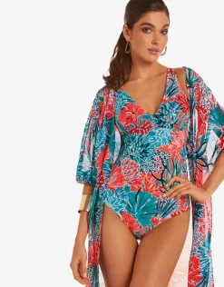 Roidal Coral Underwired Swimsuit Fashion