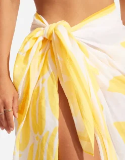 Seafolly Corsica Pareo - Citron New