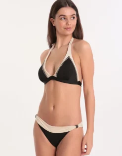 Banana Moon Couture Monterosso Mivra Banded Bikini Bottom - Black Discount