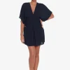 Lauren Ralph Lauren Crinkle Tunic Beach Dress - Black Discount