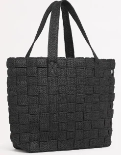 Seafolly Criss Cross Woven Tote - Black Sale