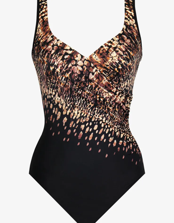 Miraclesuit Dali Leopard Its a Wrap Swimsuit - Print Online