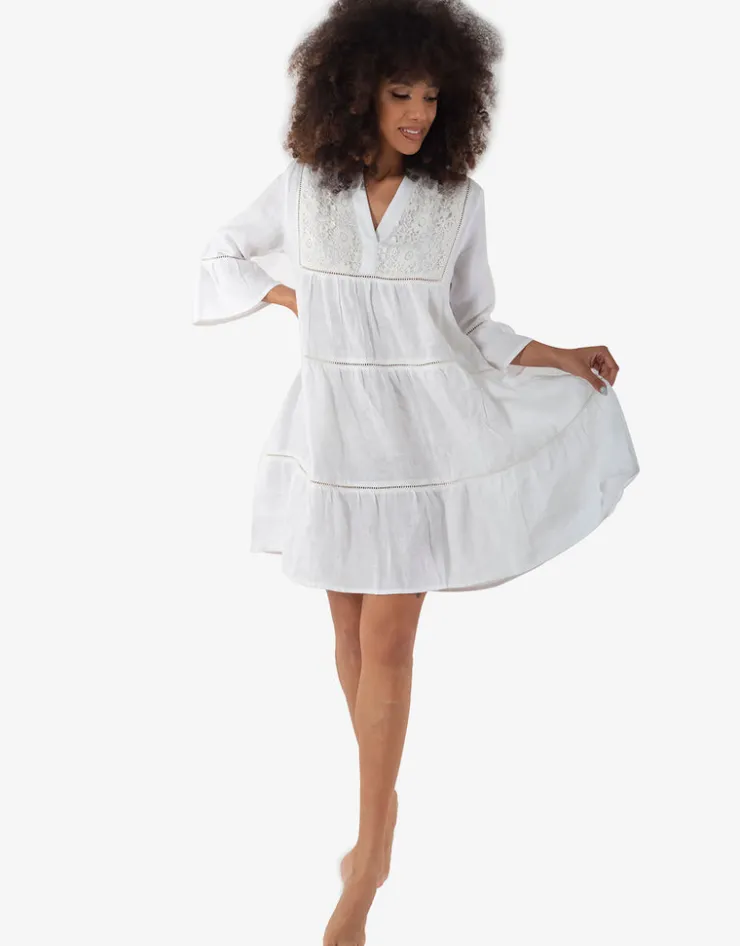 Iconique Dalia Dress - White Online