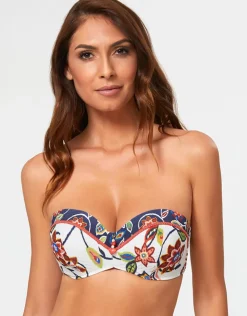 Nuria Ferrer Dana Bandeau Bikini Top Discount