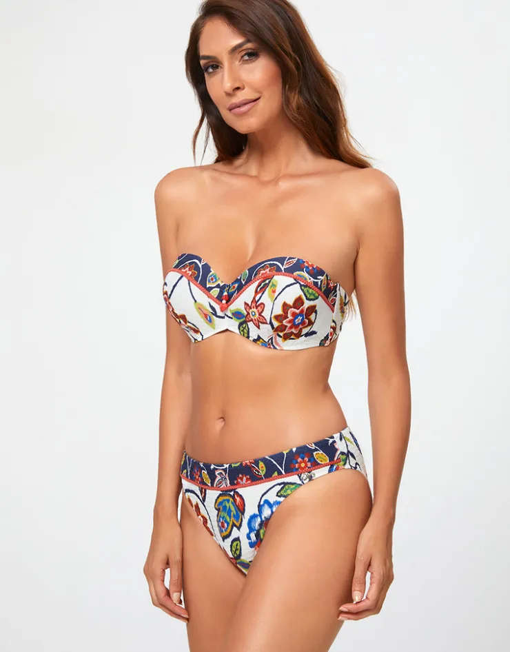 Nuria Ferrer Dana Bandeau Bikini Top Discount