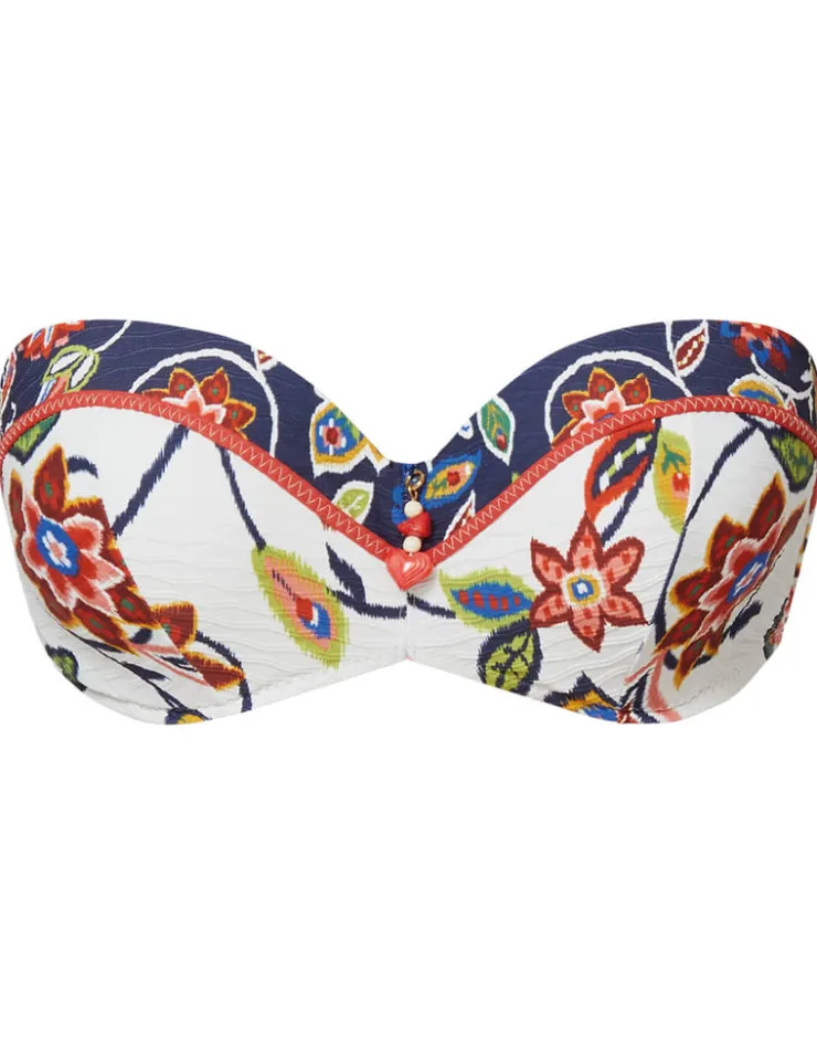 Nuria Ferrer Dana Bandeau Bikini Top Discount