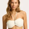 Seafolly Daydreamer DD U Tube Bikini Top - Vanilla Online