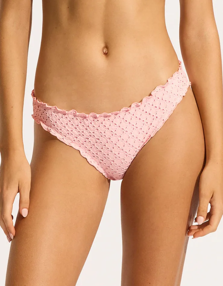Seafolly Daydreamer Hipster Bikini Pant - Dusty Pink Best