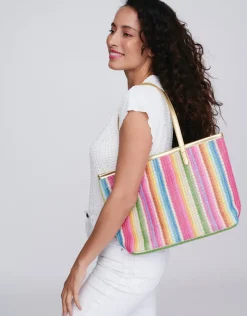 Pia Rossini Delfina Bag - Pink Sale