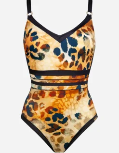 Charmline Desert Sunset Underwired Swimsuit Discount