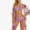 Roidal Desire Midi Length Beach Shirt - Purple Sale