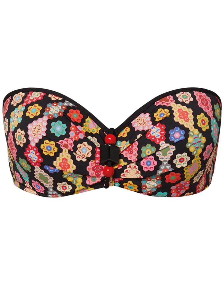 Nuria Ferrer Desiree Bandeau Bikini Top Fashion