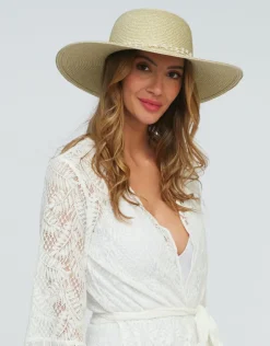 Pia Rossini Diana Hat - Metallic Gold Clearance