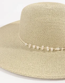 Pia Rossini Diana Hat - Metallic Gold Clearance