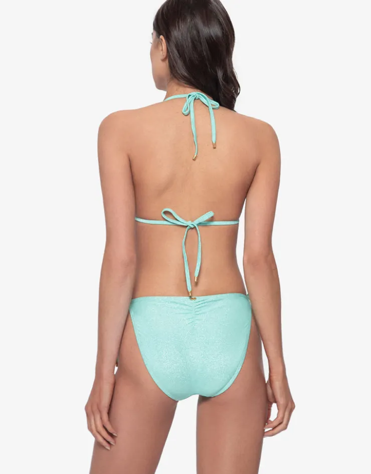 PQ Swim Divine Tie Side Full Bikini Pant - Aqua Discount