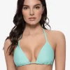 PQ Swim Divine Triangle Bikini Top - Aqua Clearance