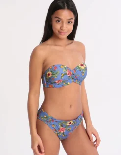 Banana Moon Dolcevita Merenda Banded Bikini Bottom - Blue Sale