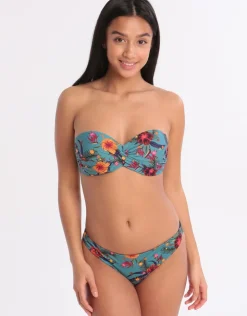 Banana Moon Dolcevita Wila Reversible Bikini Bottom - Turquoise Outlet