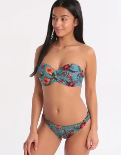 Banana Moon Dolcevita Wila Reversible Bikini Bottom - Turquoise Outlet