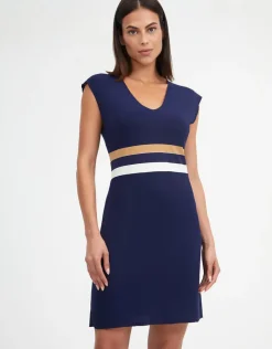 Nuria Ferrer Doris Beach Dress - Navy Discount