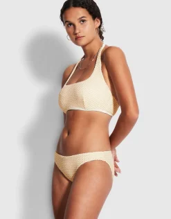 Seafolly Dream Catcher Hipster Bikini Pant - Ecru Best