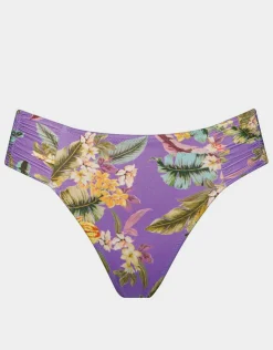Watercult Dreamscape Tropics Regular Ruched Side Pant - Lilac Pastel Sale