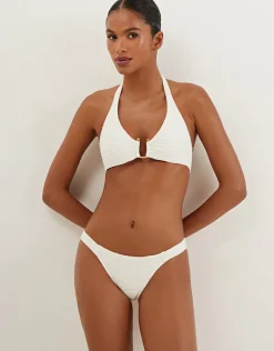 ViX Paula Hermanny Dune Jill Alanna Bikini Top - White Outlet