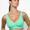 Lidea Eco Shape Bralette Crop Bikini Top - Lush Lime Outlet