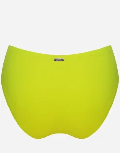 Maryan Mehlhorn Elements Ruched Bikini Pant - Kiwi Green Online