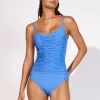 Maryan Mehlhorn Elements Ruched Underwired Swimsuit - Air New