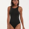 Jo Severin Elin High Neck Swimsuit - Black Sale