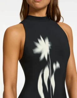 Jets Elora High Neck Swimsuit - Black Best