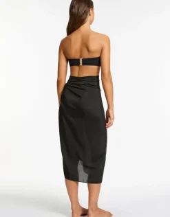 Jets Elora Sarong - Black New