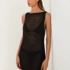 ViX Paula Hermanny Erika Short Cover Up - Black Sale