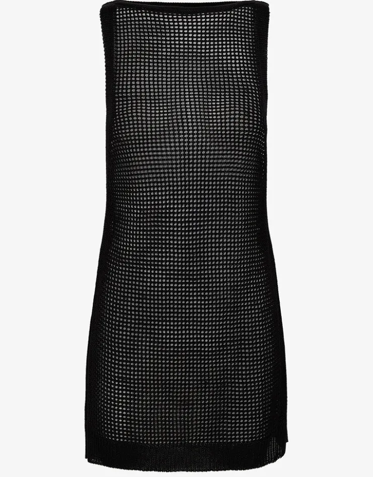 ViX Paula Hermanny Erika Short Cover Up - Black Sale