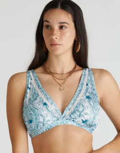 Aqua Blu Eternal Ashley D/DD Bikini Top - Multi Best